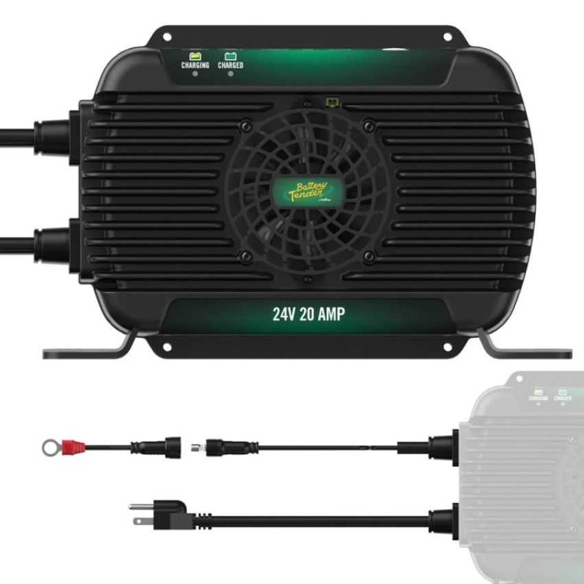 Battery Tender 022-2012-DL-WH 24V 20A Power Plus On-Board Battery Chargers