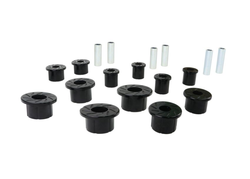 Whiteline W73823 2003-2009 Dodge Ram 2500 Spring - Eye Front/Rear And Shackle Bushing