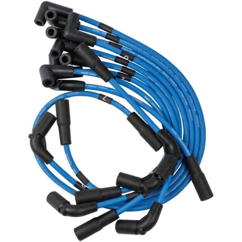 Moroso 72529 Custom Ignition Wire Set - Blue Max - Spiral Core