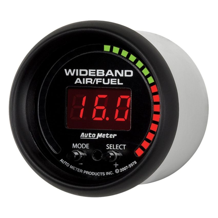 AutoMeter 5978 GAUGE, AIR/FUEL RATIO-PRO, 2 1/16