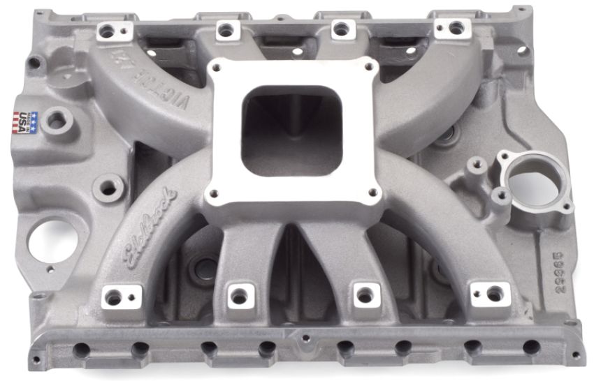 Edelbrock 29365 390-428 Ford FE Victor EFI Manifold 4150 Flange Mounting