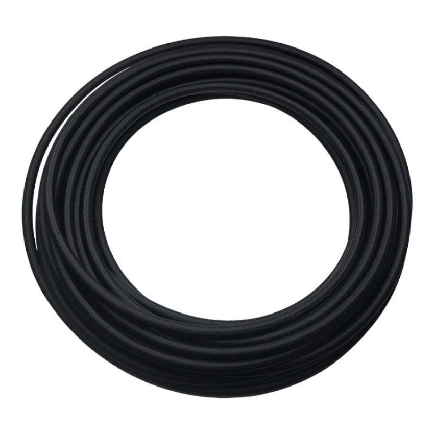 DeatschWerks 6-02-0815-50 6AN Black Nylon Braided CPE Hose - 50ft
