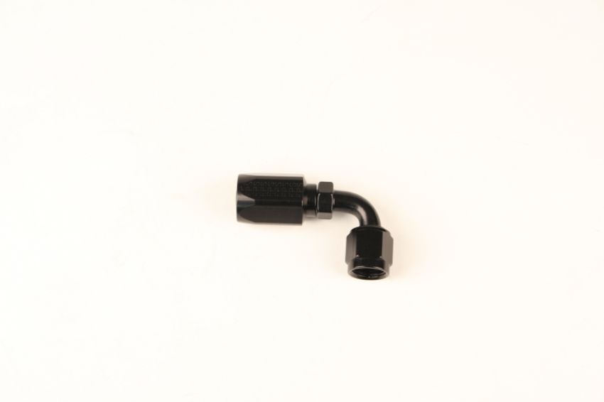 FRAGOLA FRG259106 #6 x 90 Degree Hose End Aluminum Black Only