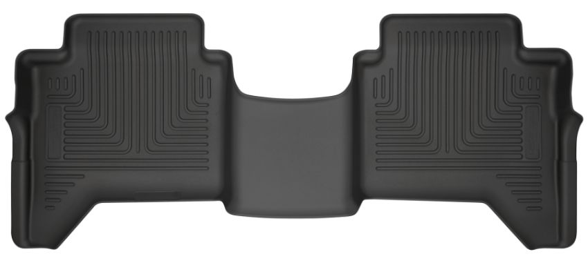 Husky Liners 14411 2019 Ford Ranger SuperCrew WeatherBeater 2nd Row Black Floor Liners