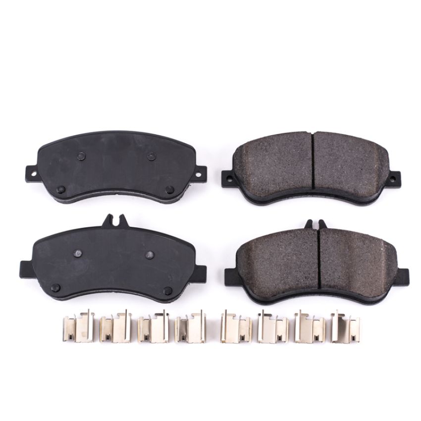 PowerStop 17-1406 PowerStop - Z17 Low-Dust Ceramic Brake Pads with Hardware