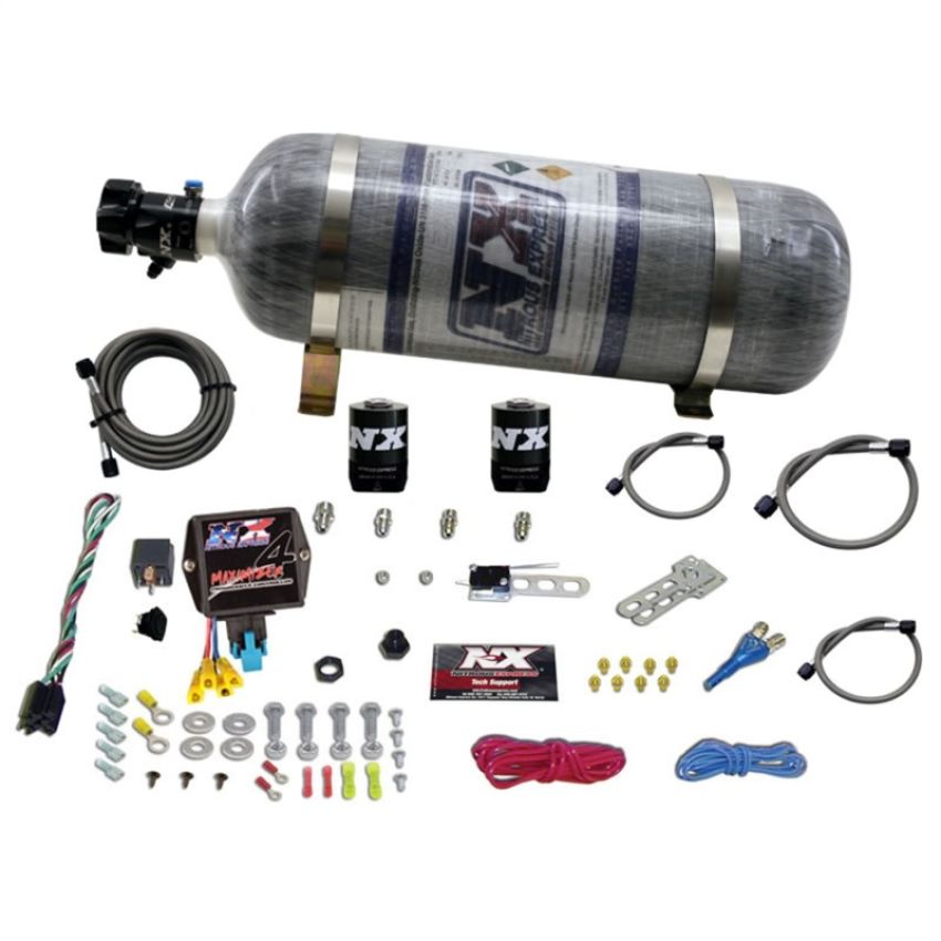 Nitrous Express 20928-12 INSTABOOST DIGITAL EFI NITROUS SYSTEM, COMPOSITE BOTTLE