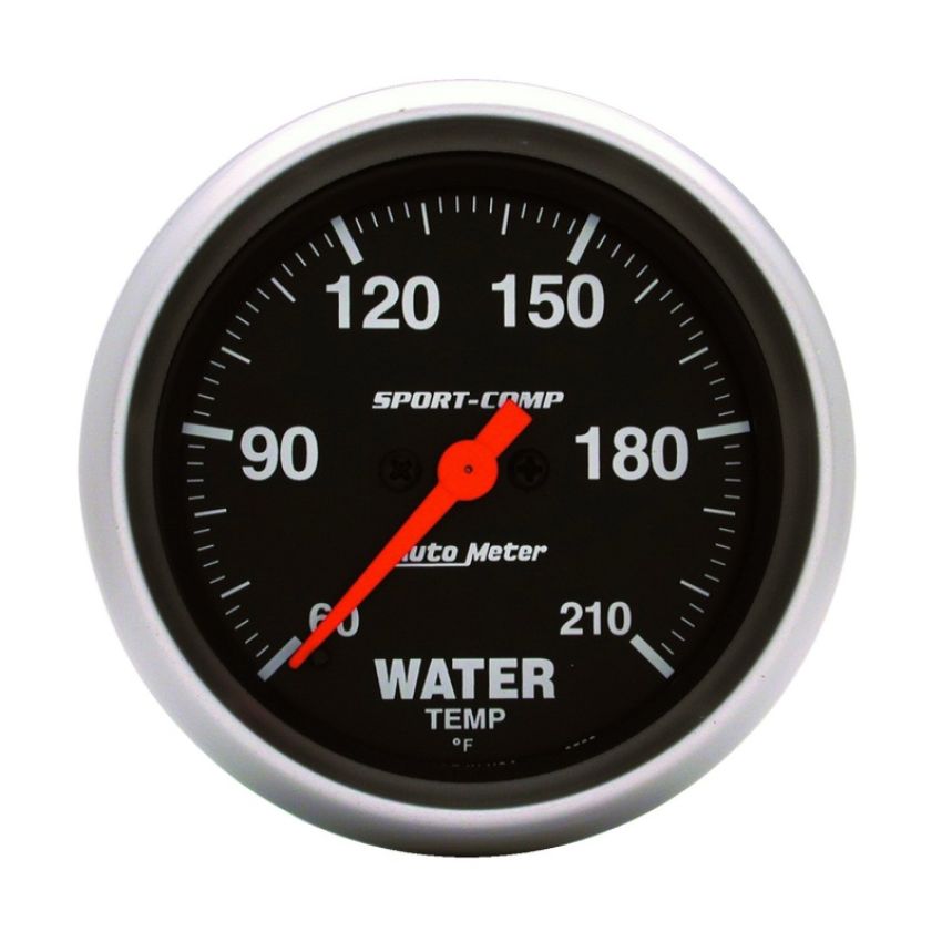 AUTOMETER ATM3569 Sport Comp 2-5/8in Water Temp 60-210 Mech.