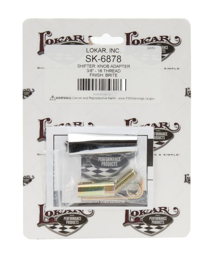 LOKAR LOKSK-6878 Shifter Knob Adapter 3/8-16