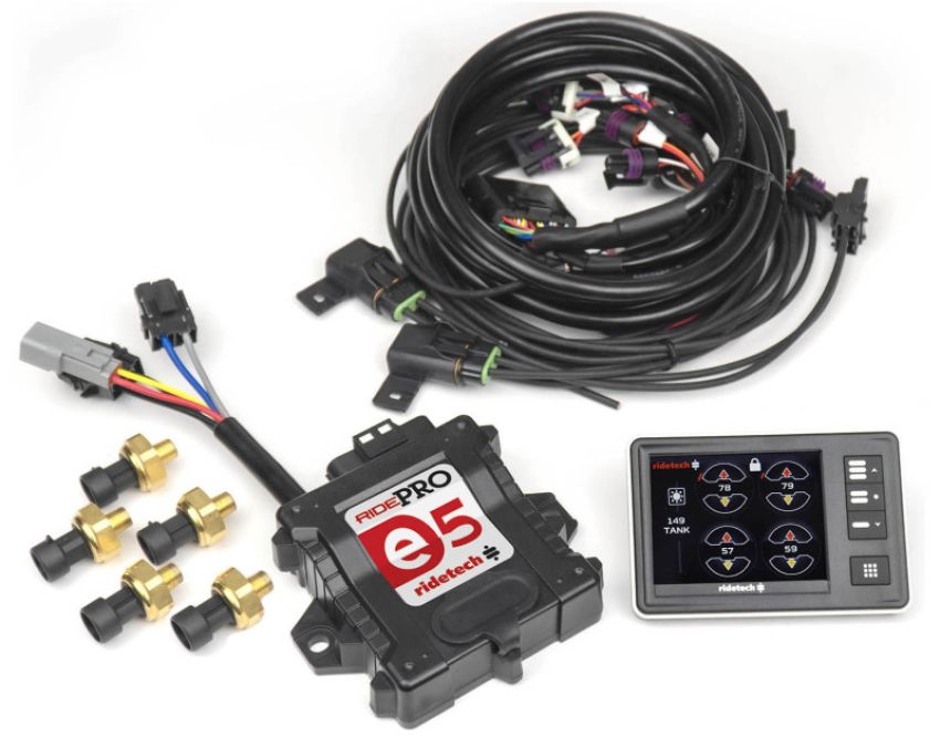 Ridetech 30518000 RidePro E5 air suspension control system.