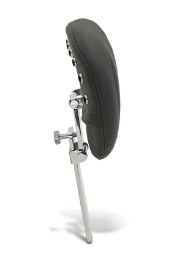 Mustang Motorcycle 79658 Mustang 08-21 Harley Electra Glide,Rd Glide,Rd King,Str Glide Lowdown Driver Backrest Pearls - Black