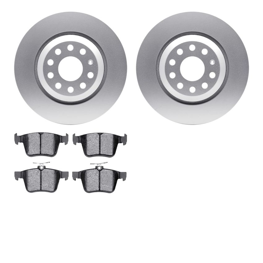 Dynamic Friction 4502-74117 Rotor Kit