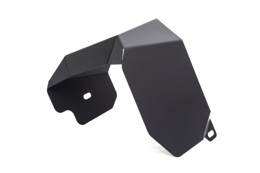 GrimmSpeed 092008 02+ WRX/STi V2 Turbo Heat Shield - Black Ceramic Coating