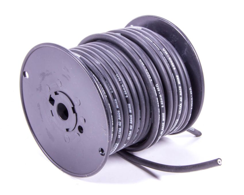 MOROSO MOR73838 Ultra 40 Ignition Wire Black 100ft Spool