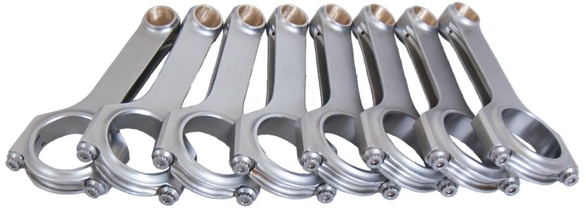 EAGLE EAGCRS6125O3D GM LS 4340 Forged H-Beam Rods 6.125 w/2.100 Pin
