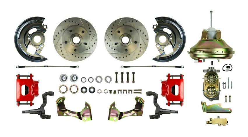 RIGHT STUFF DETAILING RSDAFXDC06CZ Disc Brake Conversion Front