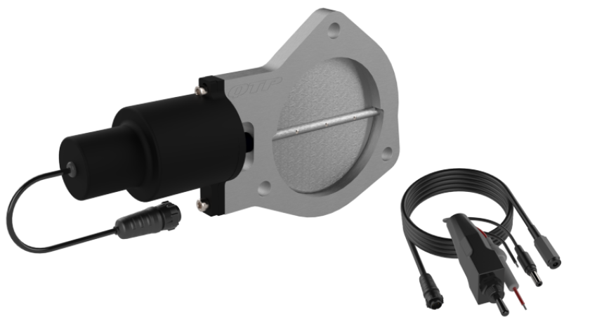 QTP QTEC40 4in Bolt-On QTEC Electric Cutout Valve - Single