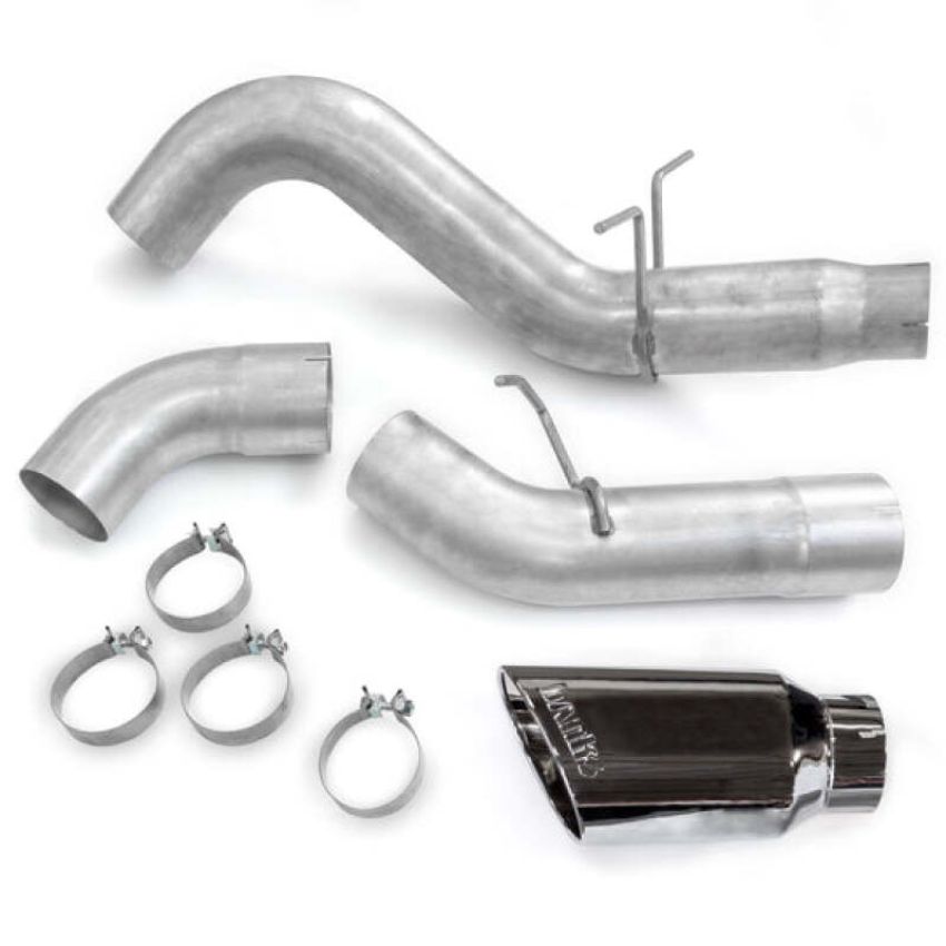 Banks Power 49834 11-16 Chevrolet 2500/3500 (Excl 2016) 6.6L Diesel 5in SS Monster Exhaust w/ Chrome Tip