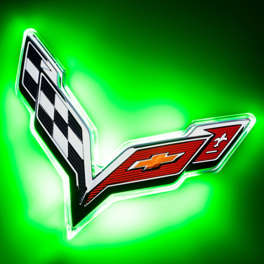 Oracle Lighting 3655-004 Green Rear Illuminated Emblem, Dual Intensity