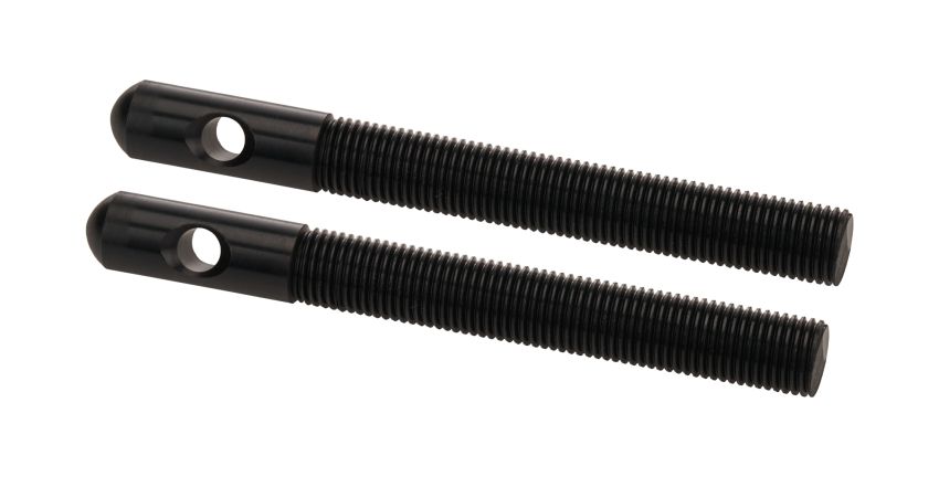 ALLSTAR PERFORMANCE ALL18491 Repl Aluminum Pins 3/8in Black 2pk