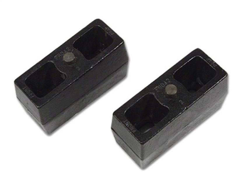 Tuff Country 79003 3in Cast Iron Lift Blocks Pair