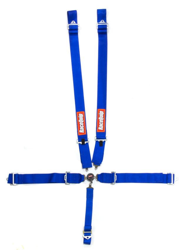 RACEQUIP RQP741021 5pt Harness Camlock  SFI Sportsman Blue