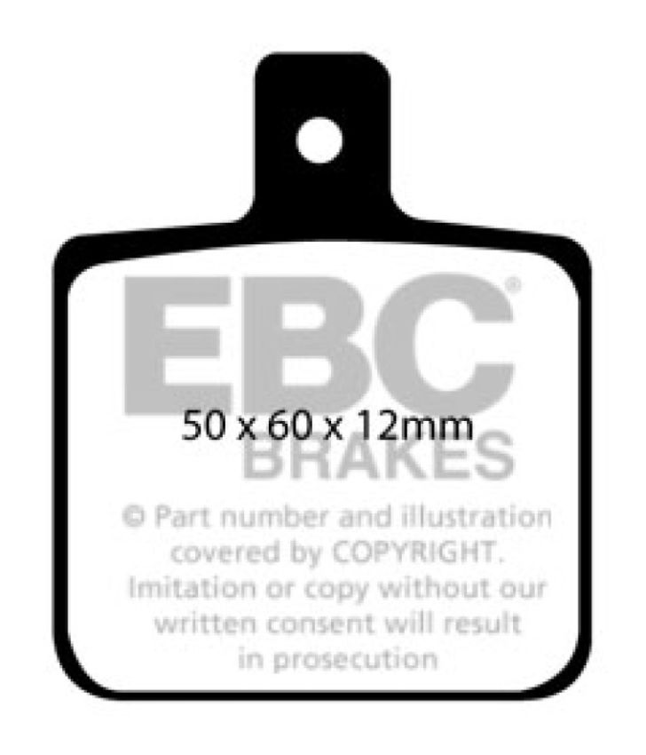 EBC Brakes DP41144R Yellowstuff Street And Track Brake Pads