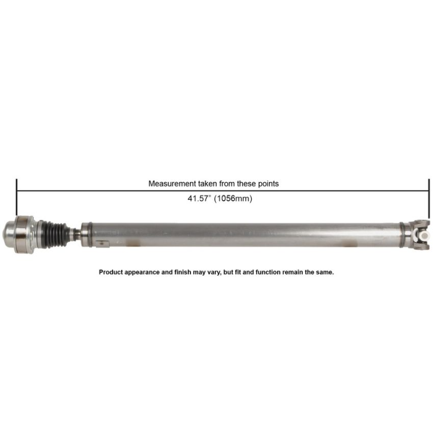 CARDONE Reman 65-1001A Remanufactured Driveshaft / Prop Shaft