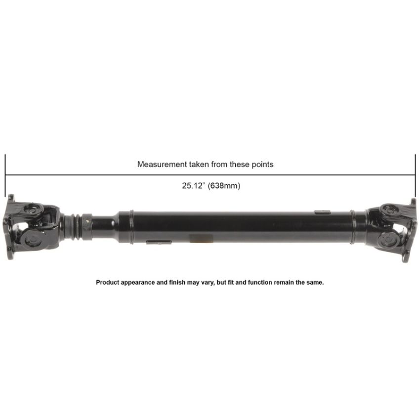 CARDONE Reman 65-3000 Remanufactured Driveshaft / Prop Shaft
