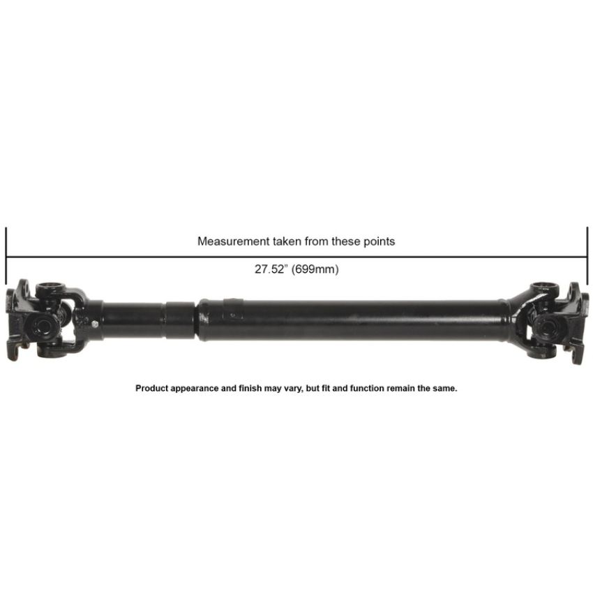 CARDONE Reman 65-5038 Remanufactured Driveshaft / Prop Shaft