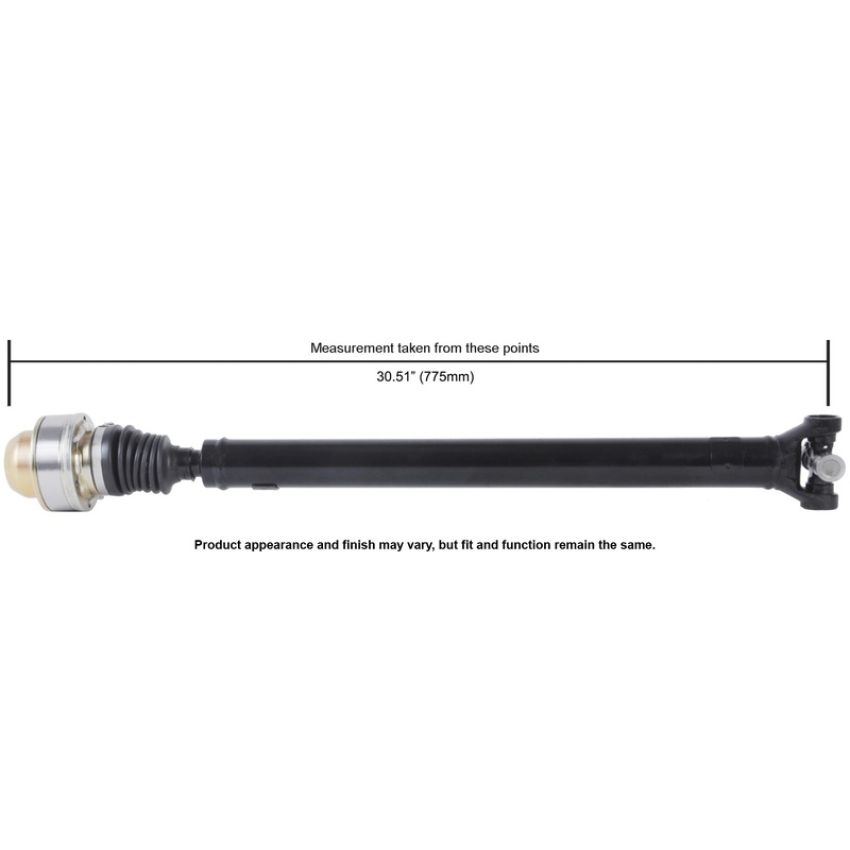 CARDONE Reman 65-9463 Remanufactured Driveshaft / Prop Shaft