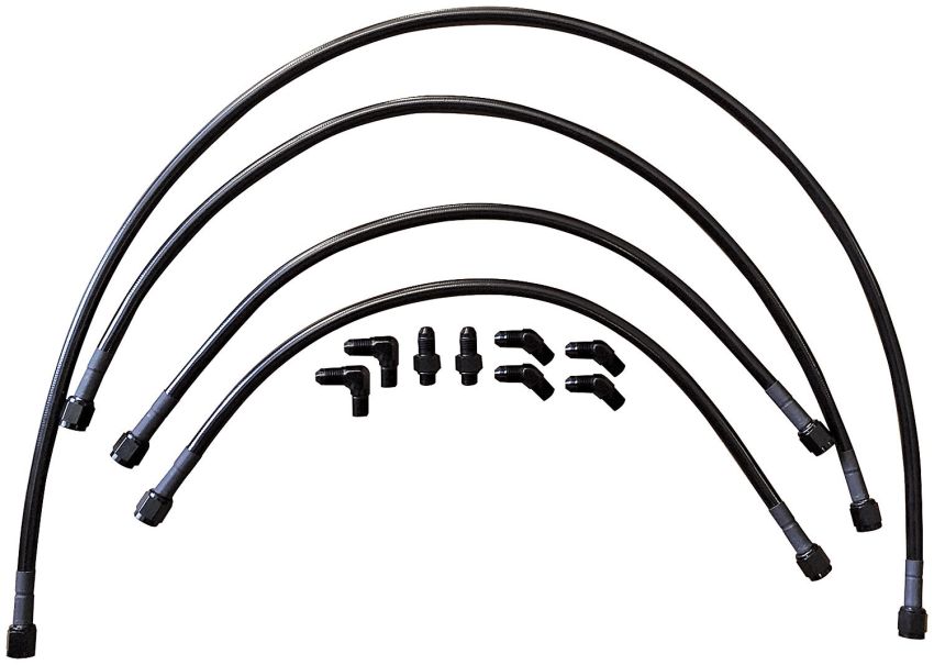 ALLSTAR PERFORMANCE ALL48006 Wing Hydraulic Line Kit w/ KSE Gear