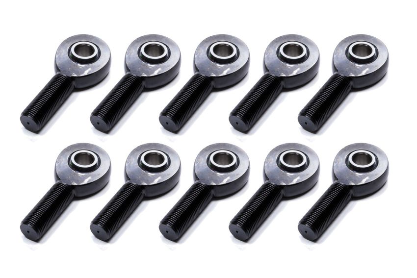 Ti22 PERFORMANCE TIP8251-10 Rod End Alum LH Male Blk 1/2ID x 5/8 Thread 10pk