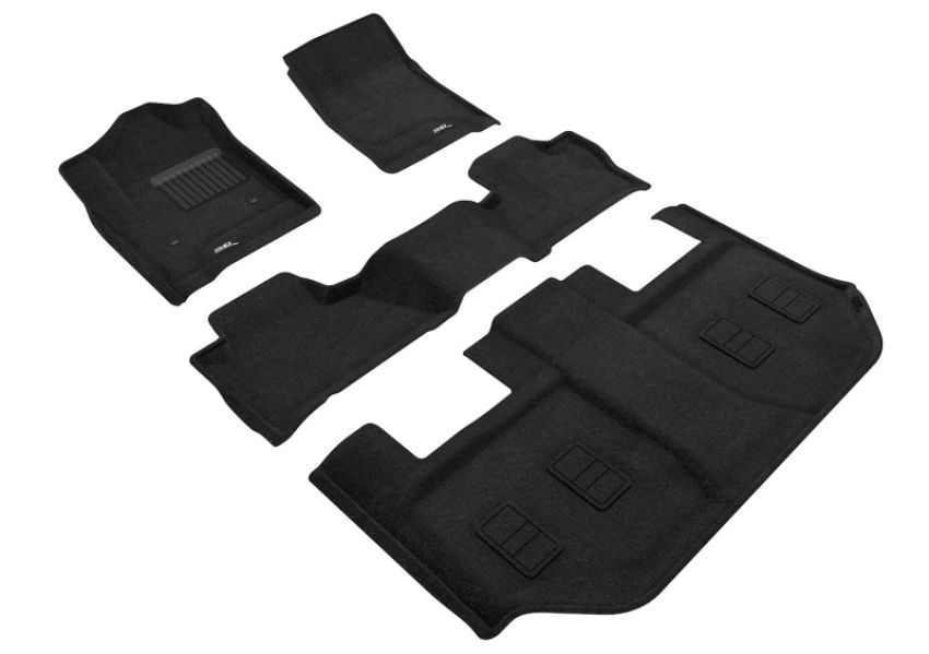 3D MAXpider L1CH05804709 15-20 Chevrolet Suburban With Bucket 2Nd Row Elegant Black R1 R2 R3