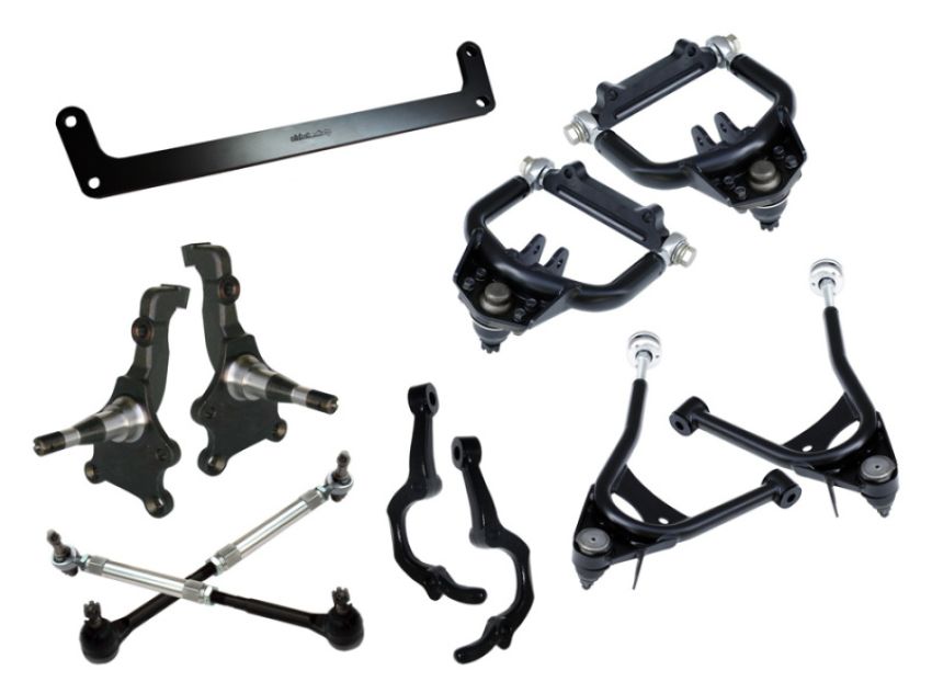 Ridetech 12099599 TruTurn system for 1964-1966 Mustang. For use with Coil-Overs or Shockwaves.