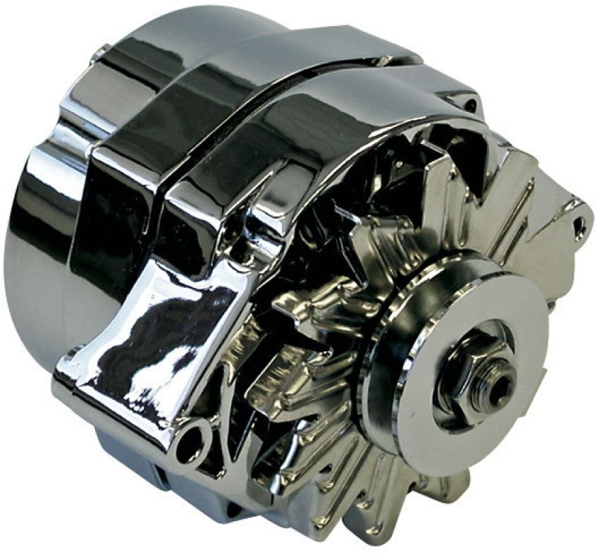 PROFORM PFM66445.6N 60-Amp Chrome Alternator - GM 1-Wire
