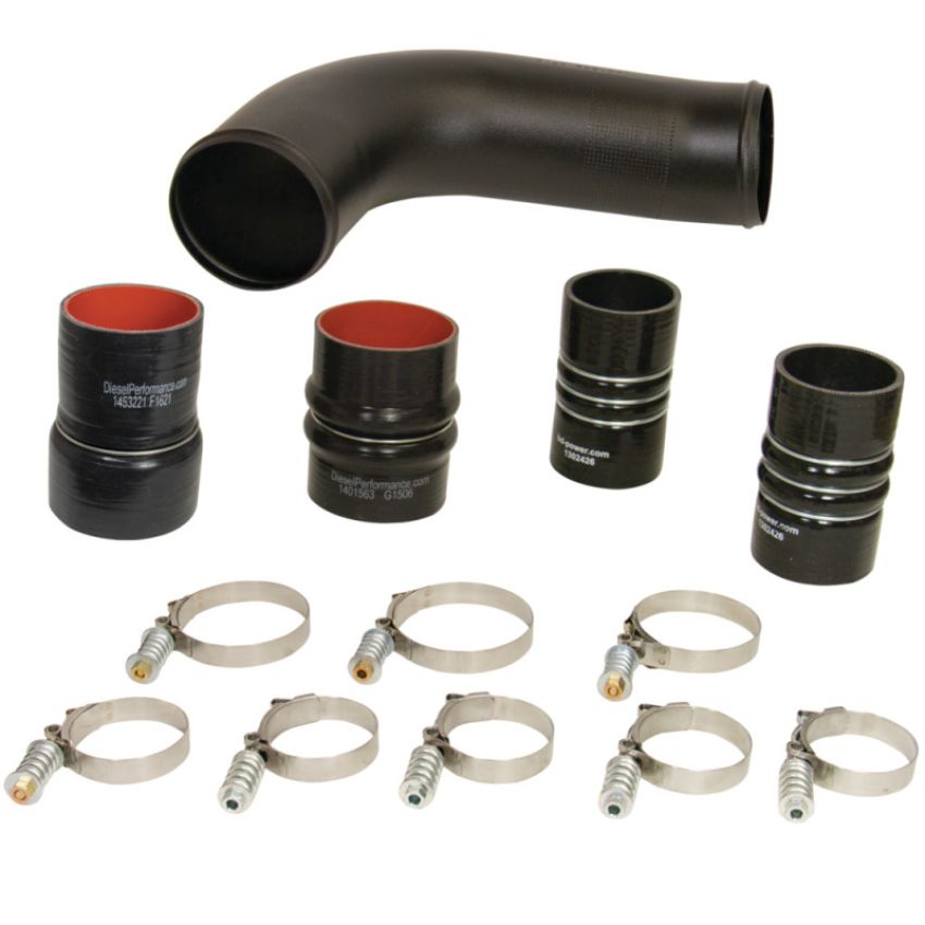 BD Diesel 1045217 Intercooler Hose/Clamp Kit - Dodge 2010-2012 6.7L