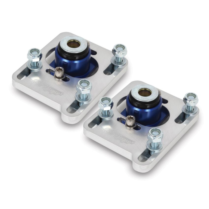 BBK Performance Parts 2527 1994-2004 MUSTANG FRONT CASTER CAMBER PLATE KIT (CNC BILLET ALUMINUM)
