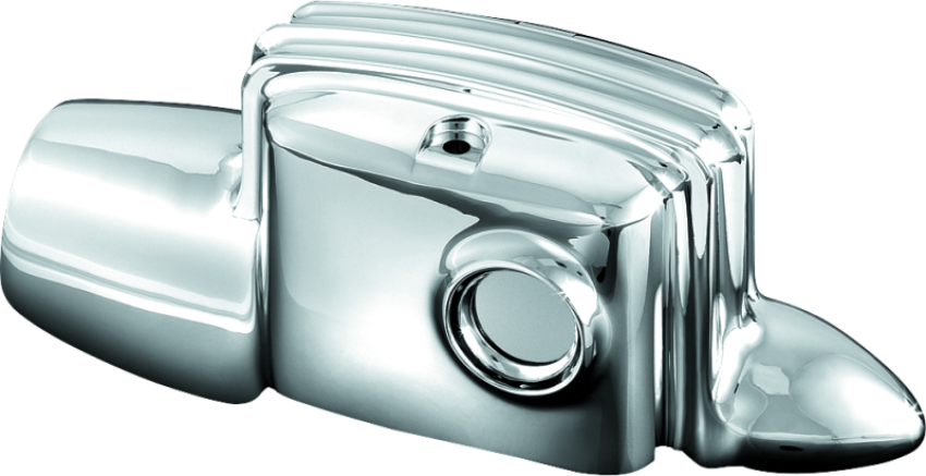 Kuryakyn 8653 Rear Master Cylinder Cover 08-Up Touring Models Chrome