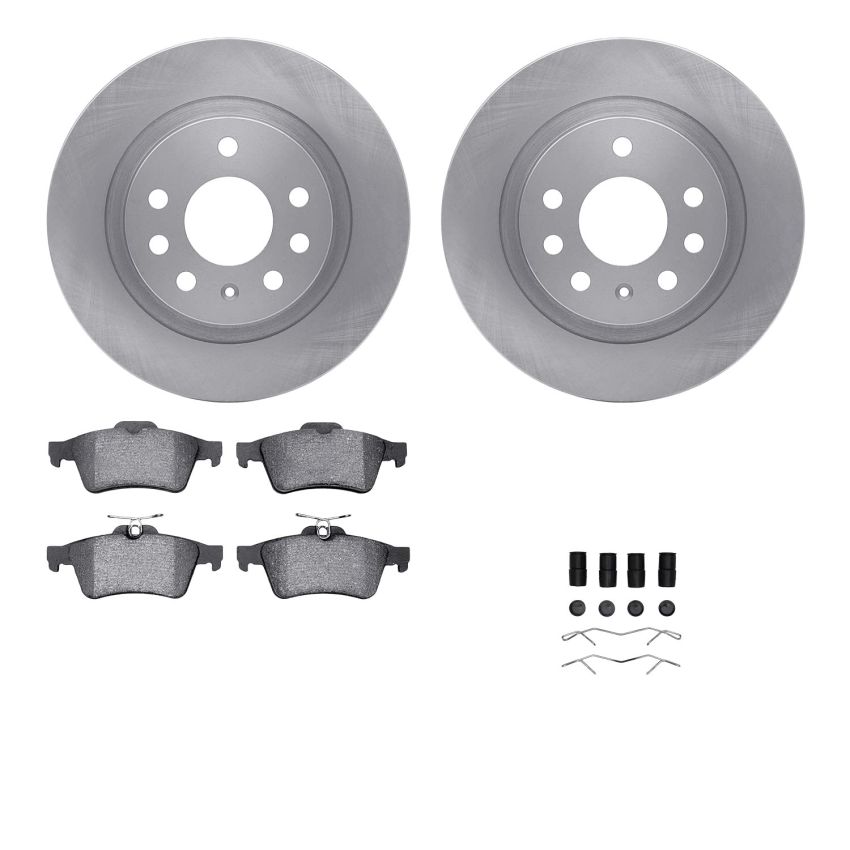 Dynamic Friction 6512-65093 Rotor Kit