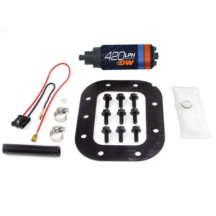 DeatschWerks 9-421-1027 DW420 Series 420lph In-Tank Fuel Pump w/ Install Kit For Corvette 84-85 5.7L