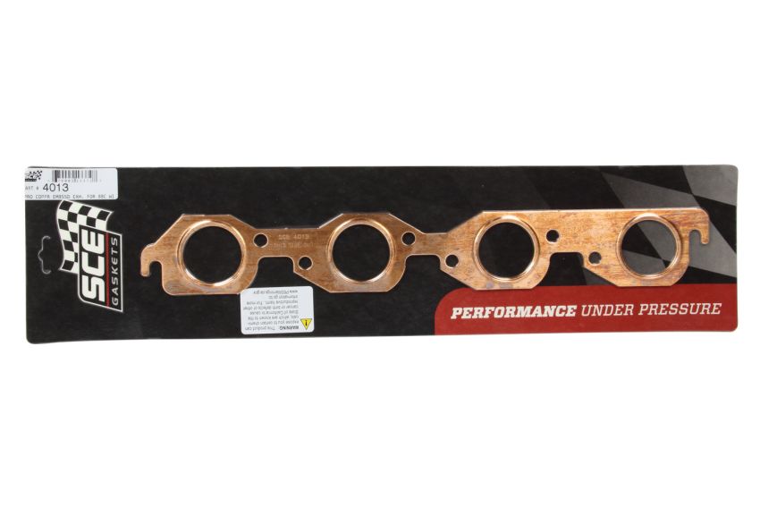 SCE GASKETS 4013 PRO COPPR EMBSSD EXH. FOR BBC WITH 1.875