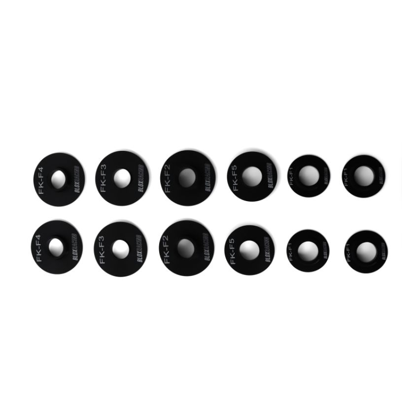 BLOX Racing BXSS-20605 16-21 FK Civic - Front - 12 Pieces Subframe Hard Collar Kit