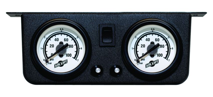 Air Lift 26159 Dual Gauge Panel Assembly for 25812