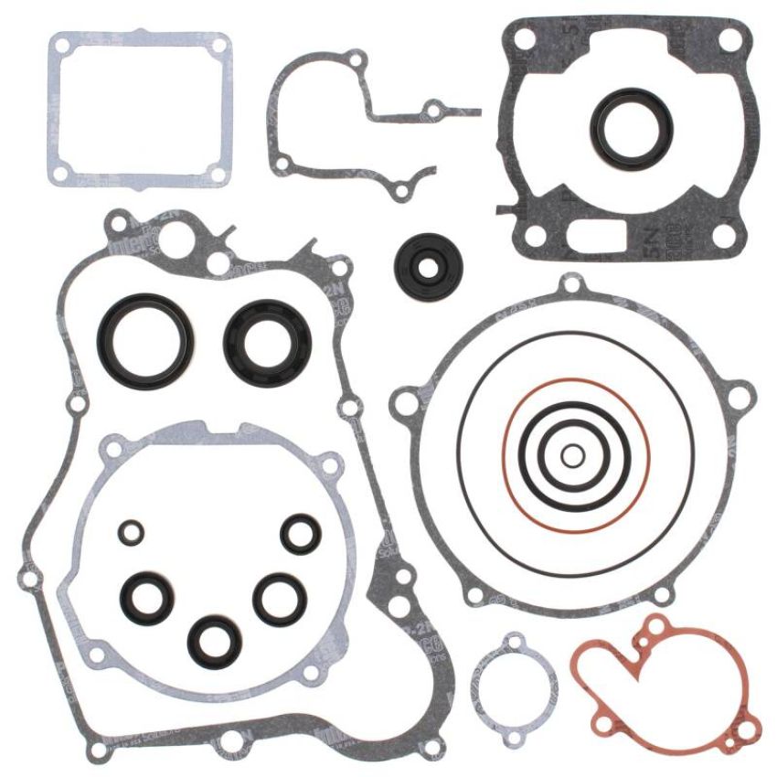 Vertex Pistons 811633 Vertex Gaskets 90-91 Yamaha YZ125 Complete Gasket Kit w/ Oil Seals