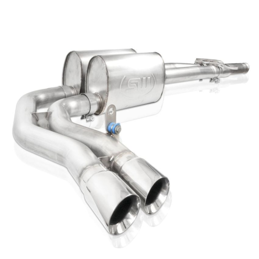 Stainless Works CT14CBFTY Chevy Silverado/GMC Sierra 2007-16 5.3L/6.2L Exhaust Before Passenger Rear Tire Exit