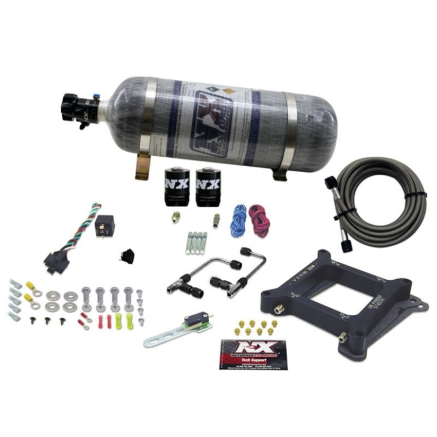 Nitrous Express 60545-12 4150 Gemini PRO-POWER ALCOHOL W/ COMPOSITE BOTTLE