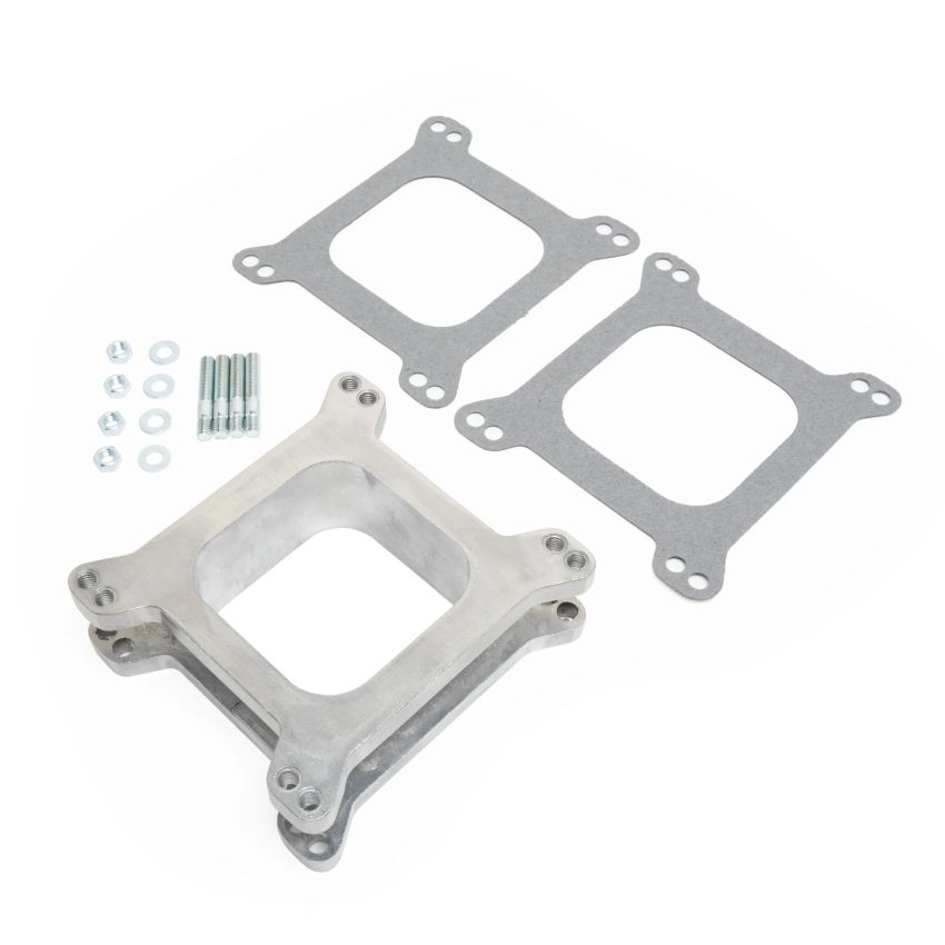 RACING POWER CO-PACKAGED RPCR2081 2In Open Port Carb Spac er Kit