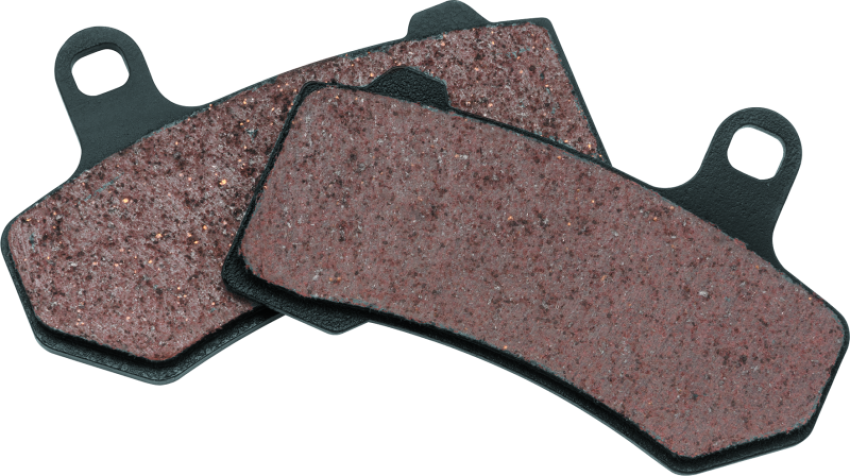 TwinPower 592363 Twin Power 08-Up Touring 06-17 V-Rod Organic Power Brake Pads Replaces H-D 41852-08 41854-08 F and R