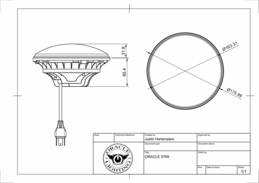 Oracle Lighting 5769-332 7