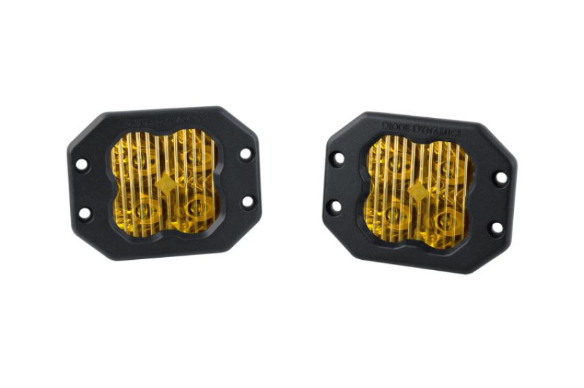 Diode Dynamics DD6923P SS3 Sport ABL - Yellow Driving Flush (Pair)